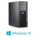 Workstation HP Z220 Tower, Xeon Quad Core E3-1225 v2, 8GB DDR3, Win 10 Home